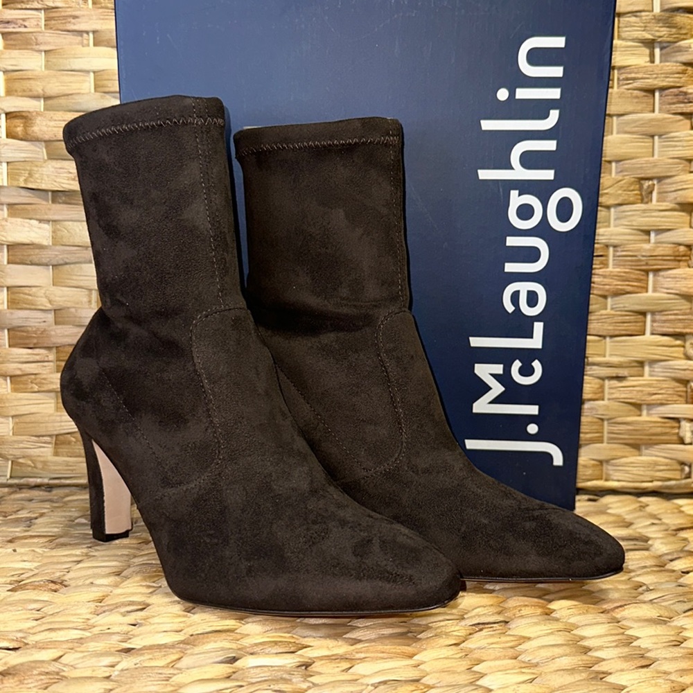 J. MCLAUGHLIN SUEDE BOOTS